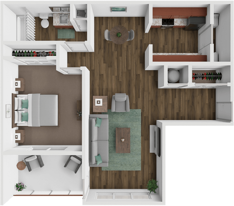 Floor Plan - The Dogwood