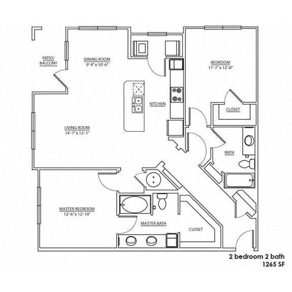 Floor Plan - 2I - 2K