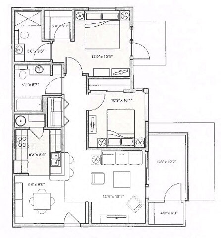Floor Plan - Bitterroot