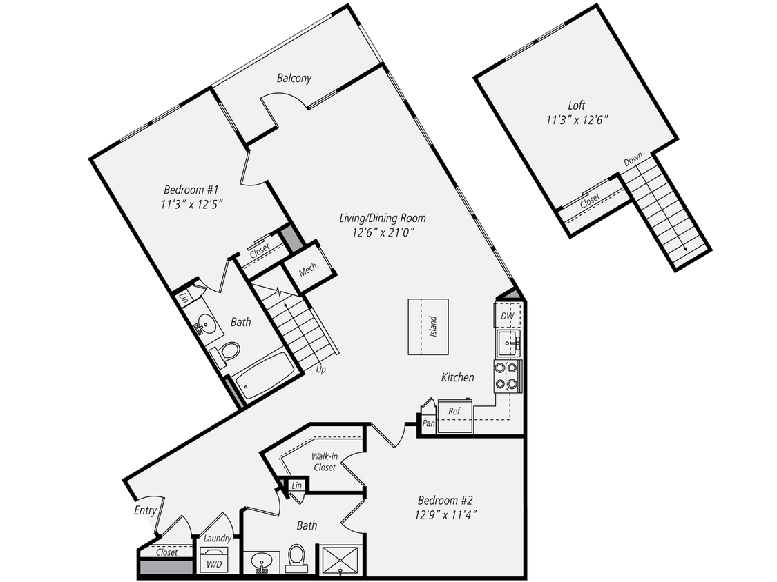 Floor Plan - B22 Loft