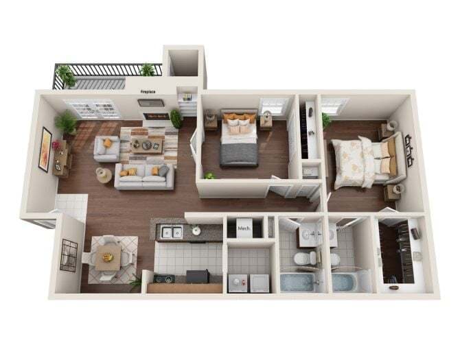 Floor Plan - The Cypress