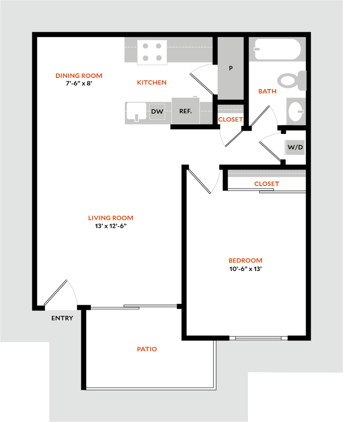 Floor Plan - Plan 1A