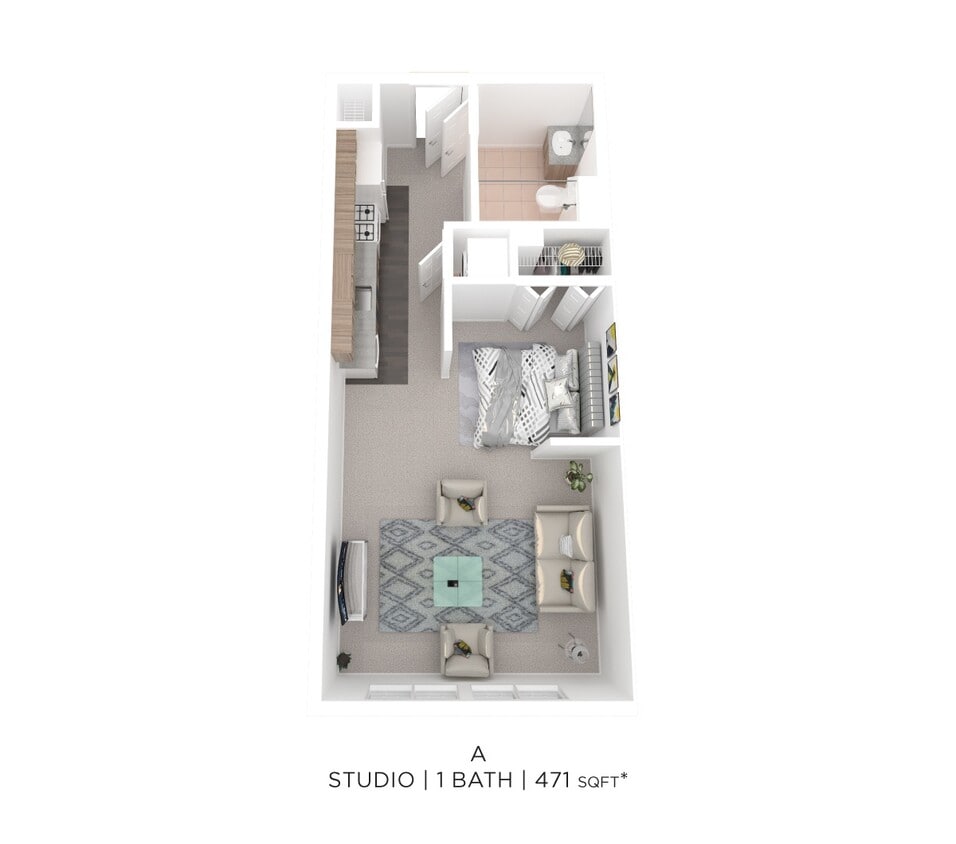 Floor Plan - Studio