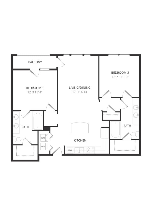 Floor Plan - Building P PB1