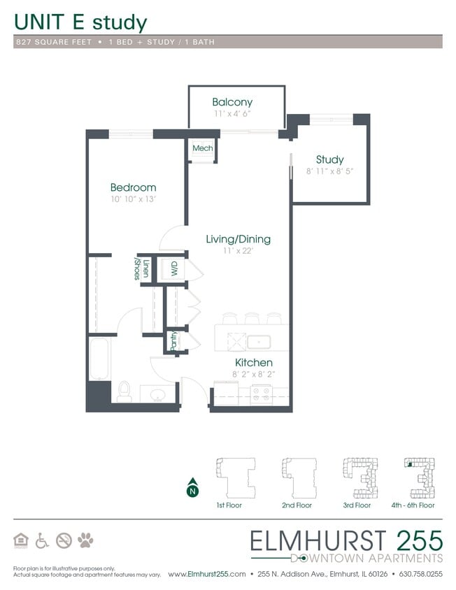 Floor Plan - E Study