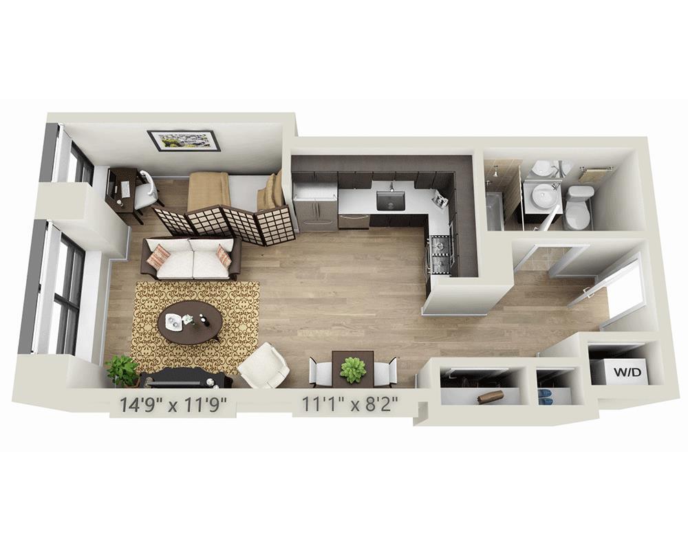 Floor Plan - Studio E1O