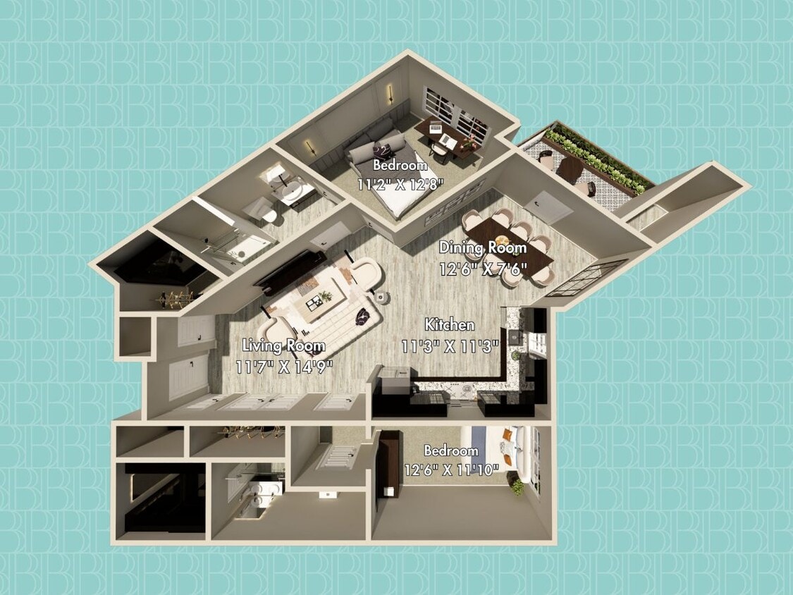 Floor Plan - The Milan