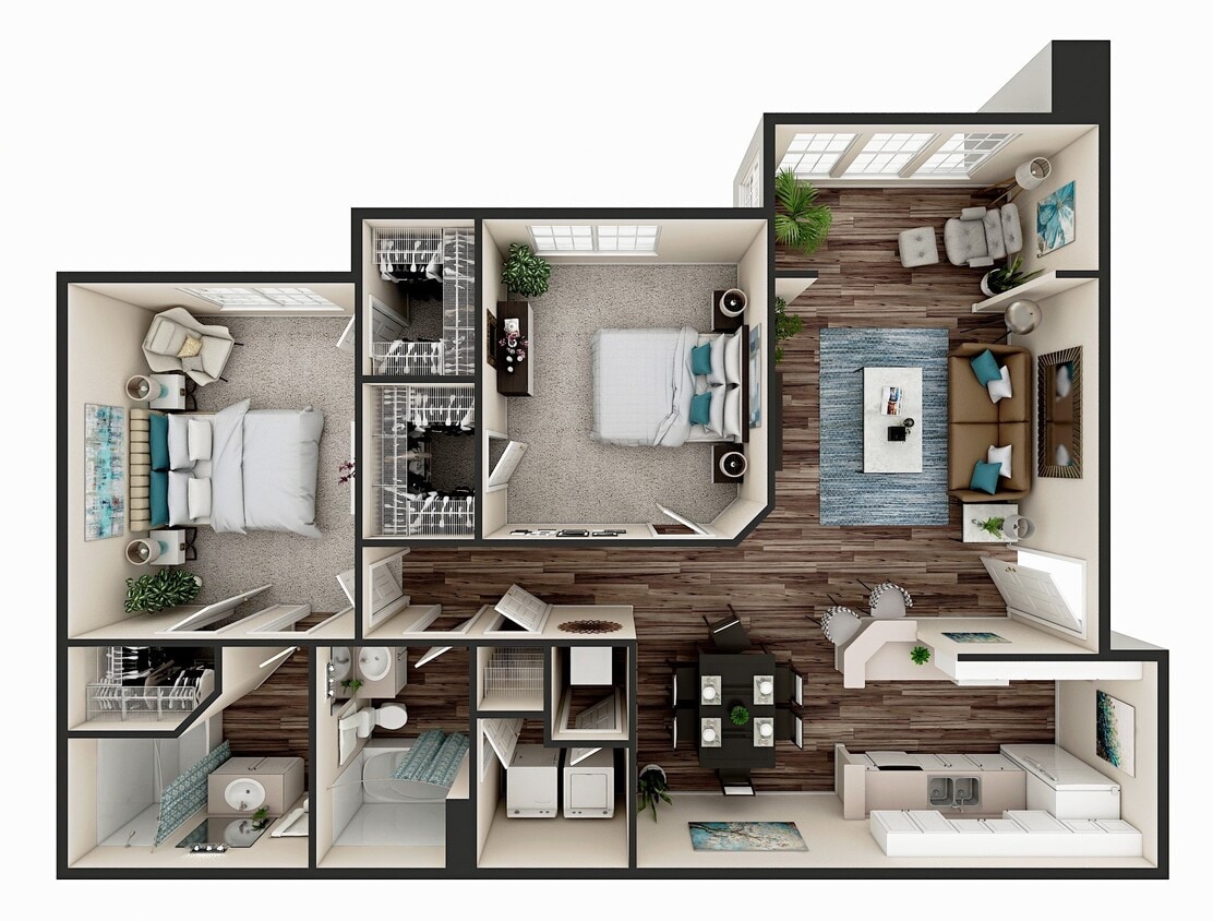 Floor Plan - 2 Bedroom