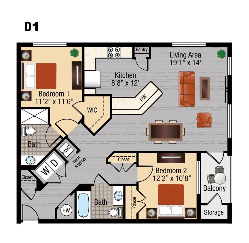 Floor Plan - D1