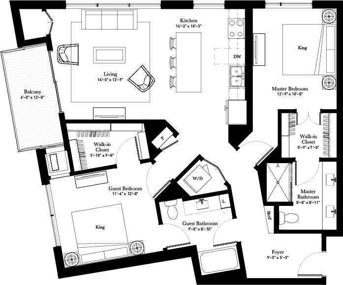 Floor Plan - Goldenrod (B12)