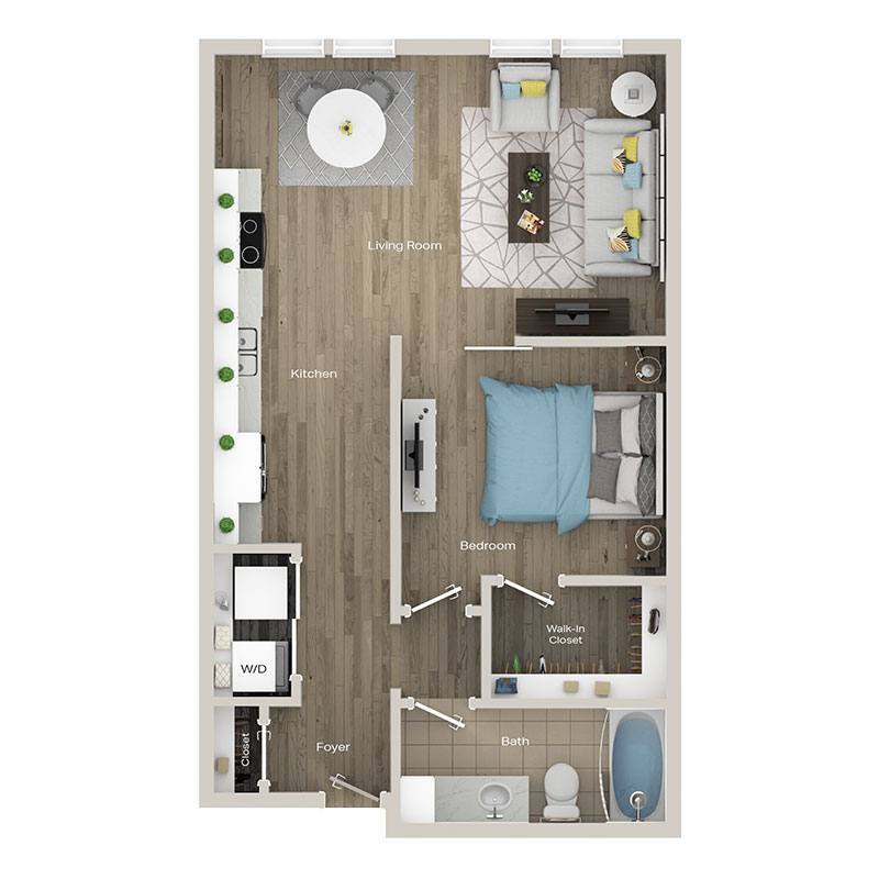 Floor Plan - Dennison Renovated