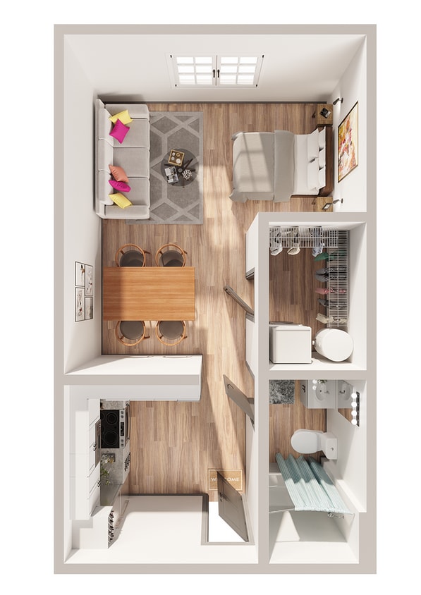 Legacy North- S1DC0 Floorplan - S1D