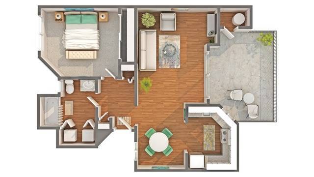 Floor Plan - The Hawkins
