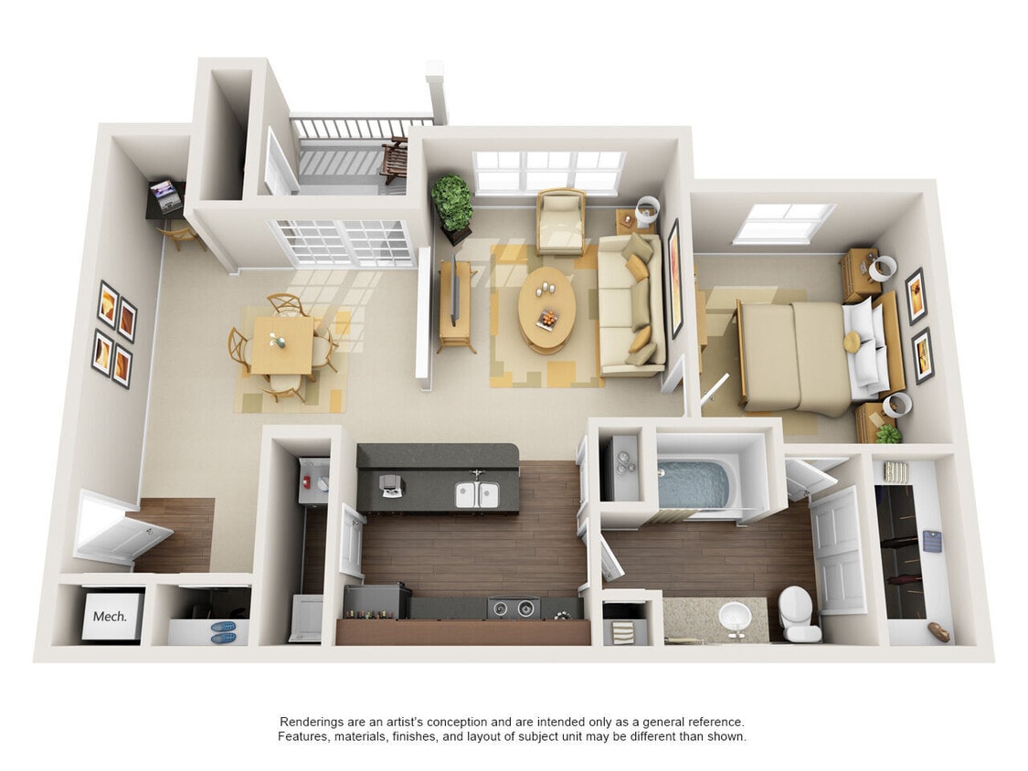 Floor Plan - The Scarlet