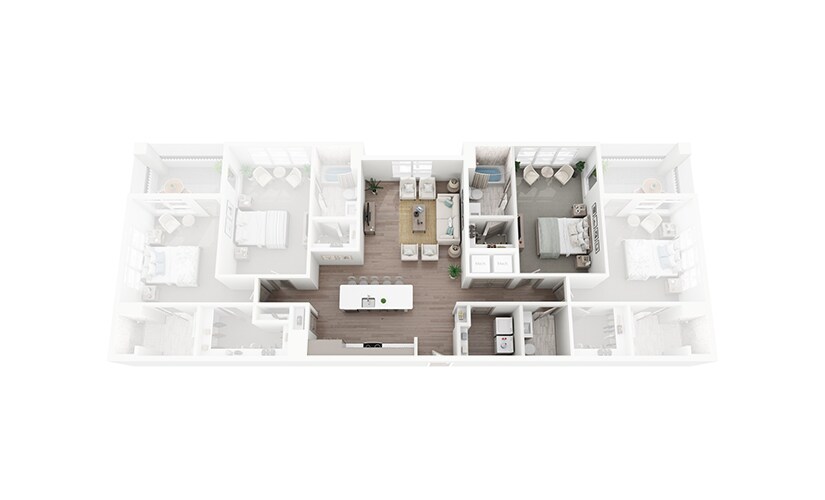 Floor Plan - R1C - Co-living