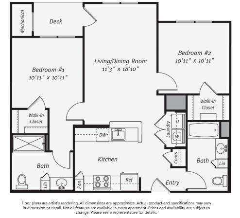 Floor Plan - B2A