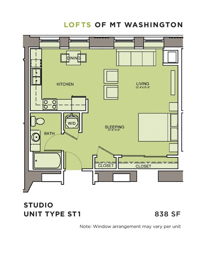 Floor Plan - Studio