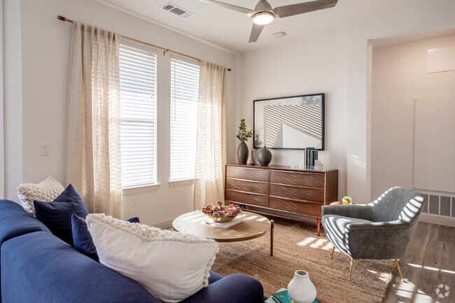 2BR, 2BA - 1104SF - Dalton Austin Residences