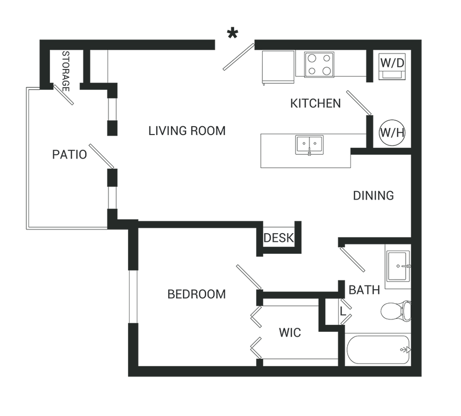 Floor Plan - The Hamilton