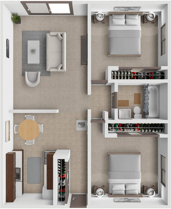 Floor Plan - Sunflower