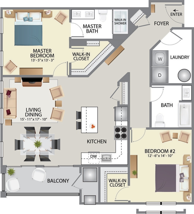 Floor Plan - Clubside C5