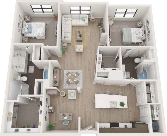 Floor Plan - B1b Summit