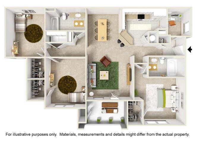Floor Plan - The Highland