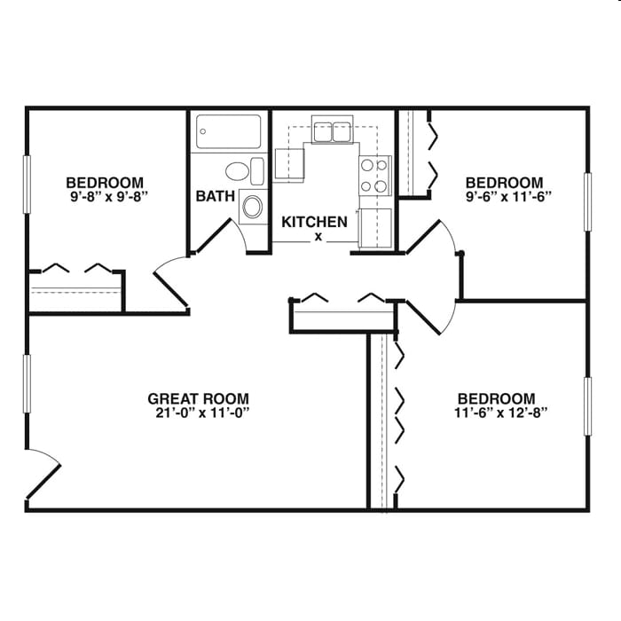 Colonial: 3 Bedroom - Colonial: 3 Bedroom