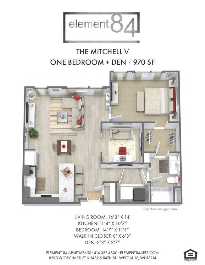 Floor Plan - Mitchell 5