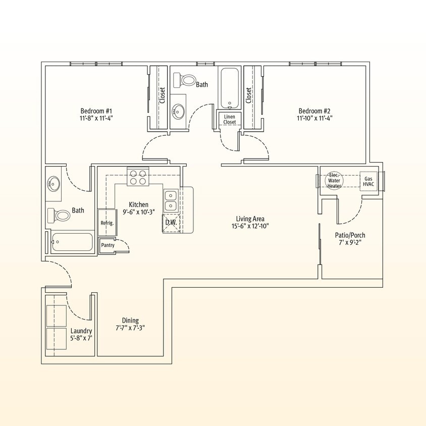 Floor Plan - The Brook
