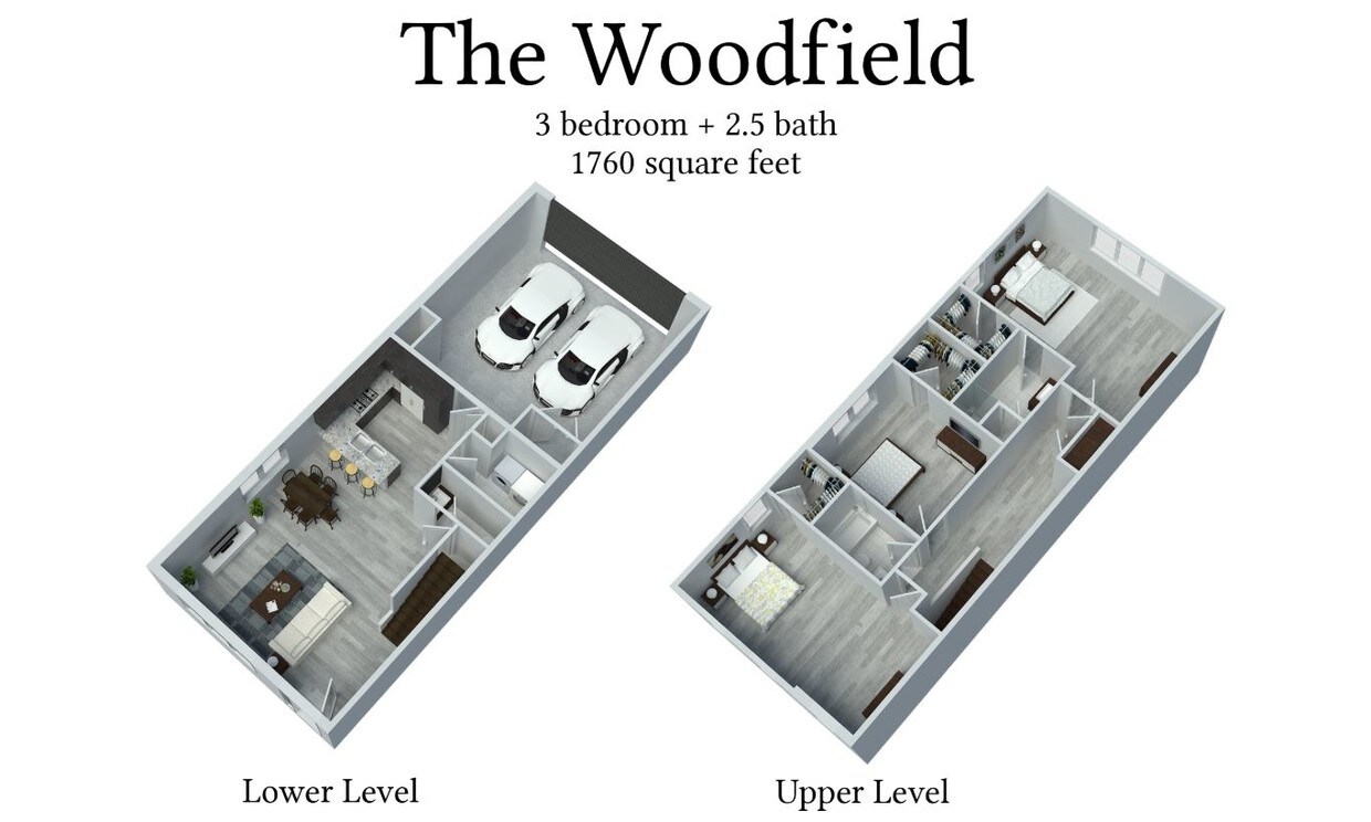 Floor Plan - The Woodfield - End Unit