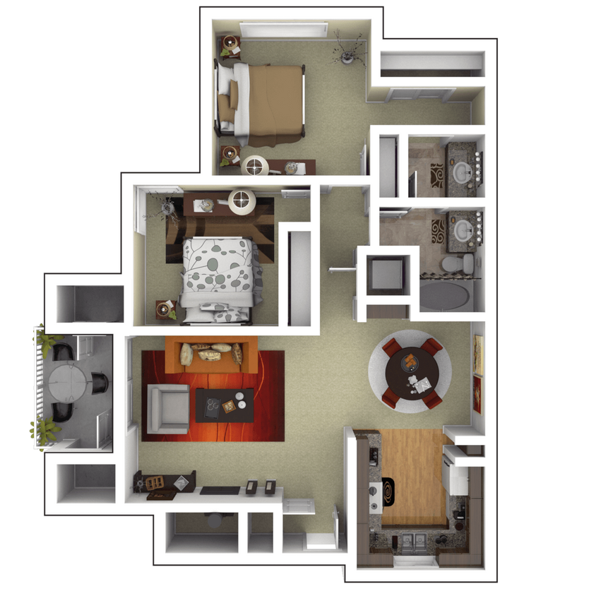 Floor Plan - Residence 2 Luxury