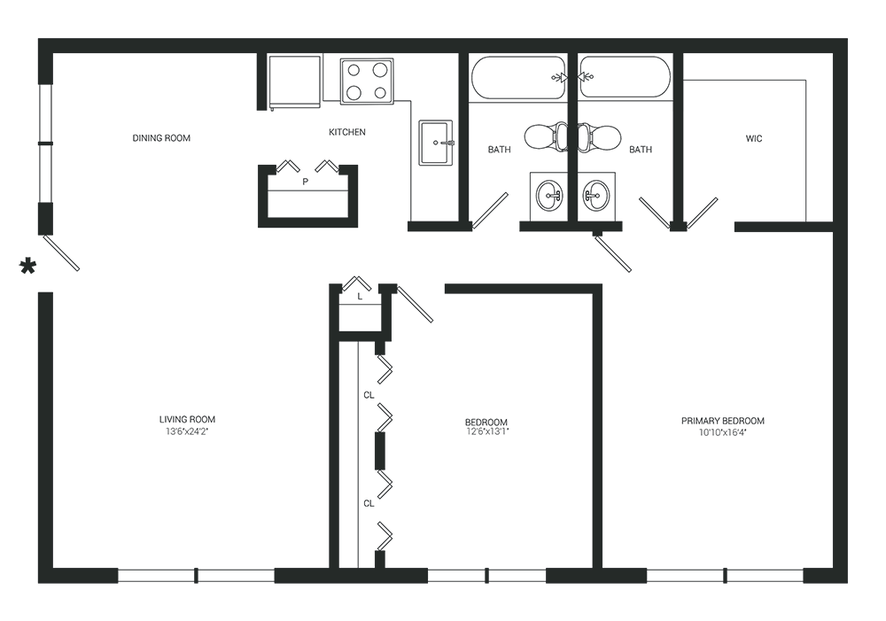 Floor Plan - The Caribbean