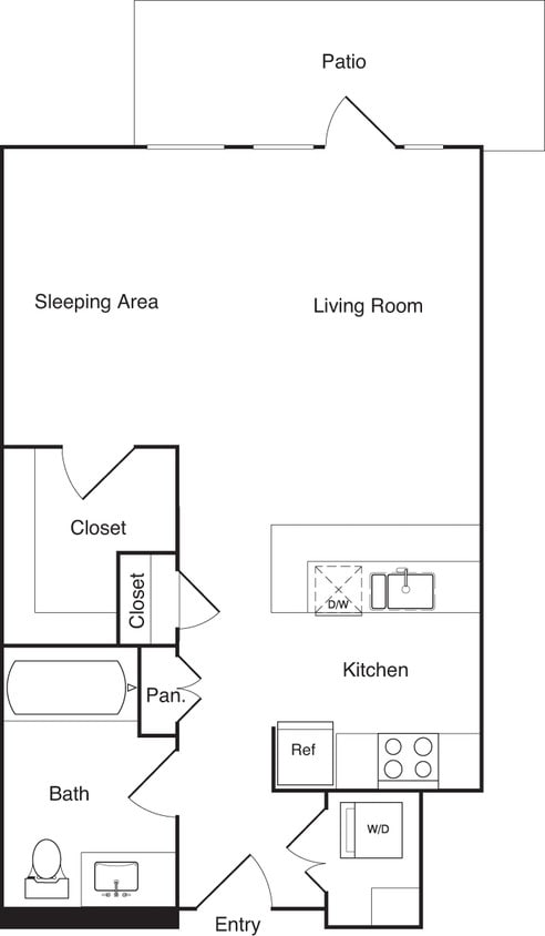 Floor Plan - Flat 2