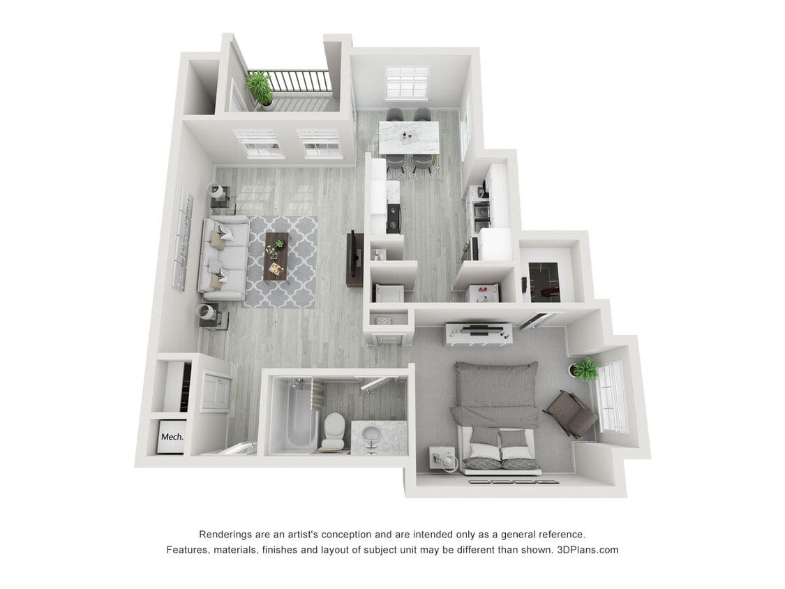 Floor Plan - The St Charles