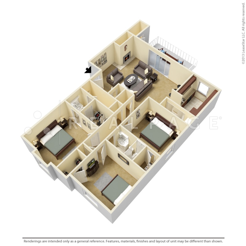 Floor Plan - 3A