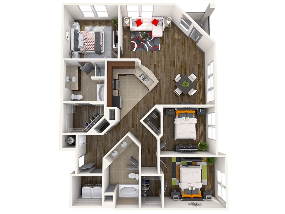 Floor Plan - Urban Flat