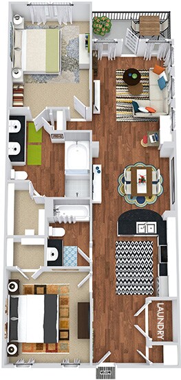 Floor Plan - Woodland