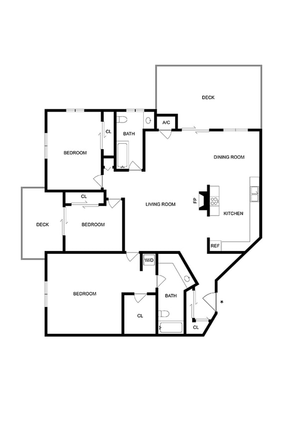 Floor Plan - Timberwolf (C1gi)