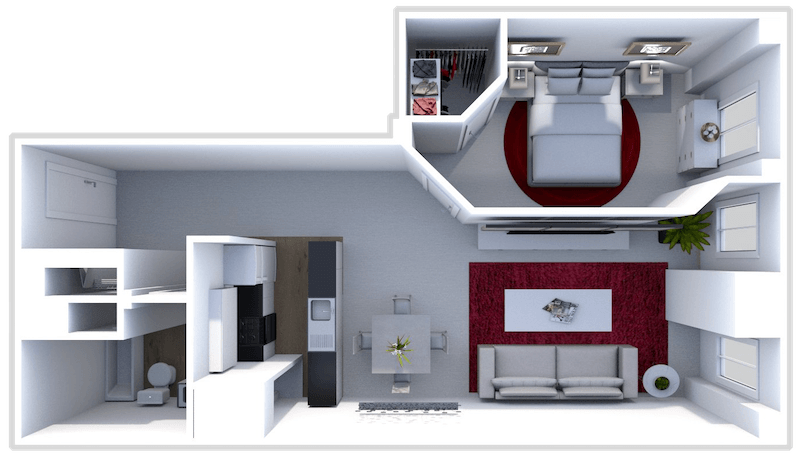 Floor Plan - The Metro
