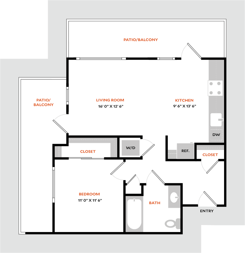 Floor Plan - Plan 1L