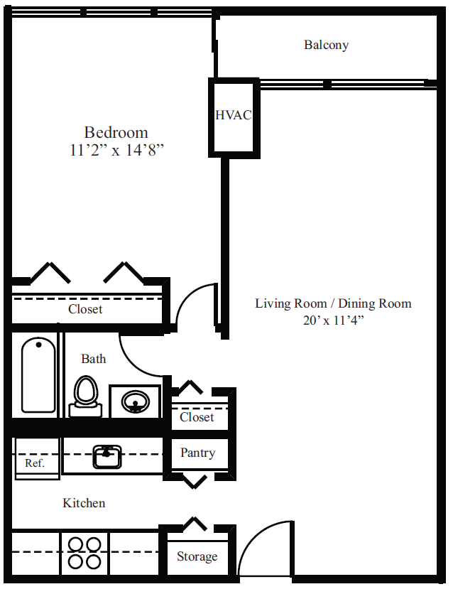 Floor Plan - 765sqft_T16_T19