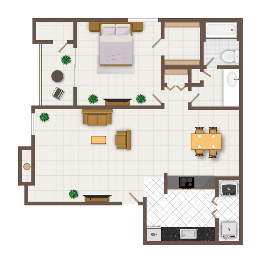Terra at Park Row A3 3D FP - A3G