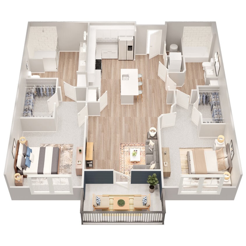 Floor Plan - Caroline