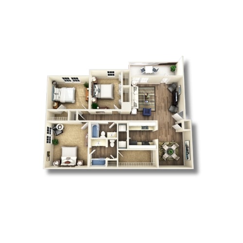 3C - 1,315 SQ.FT - 3C