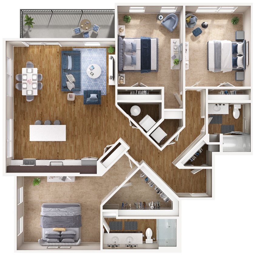 Floor Plan - Jefferson