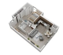 Floor Plan - Unit 1J