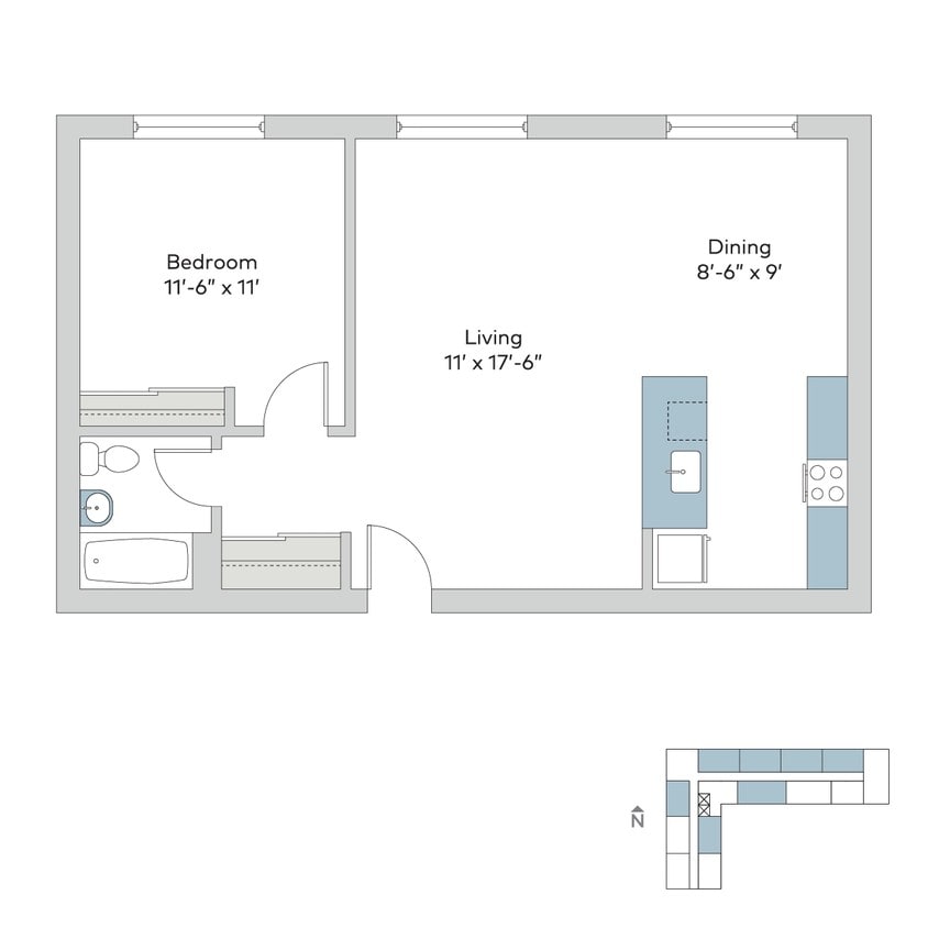 Floor Plan - 701ea1bA
