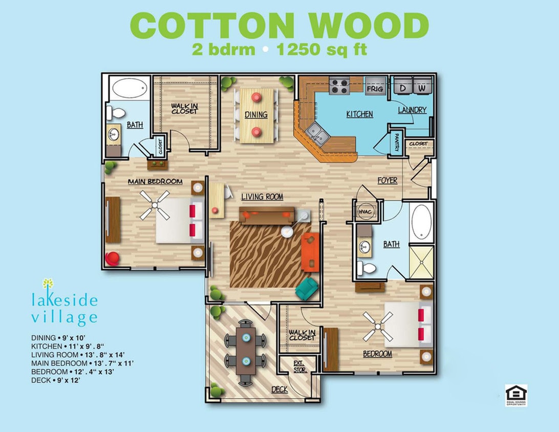 Cotton Wood - Cotton Wood A 2x2