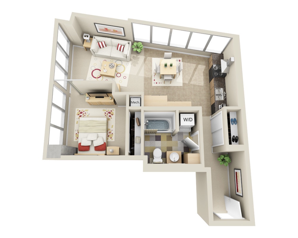 Floor Plan - Highrise A1L